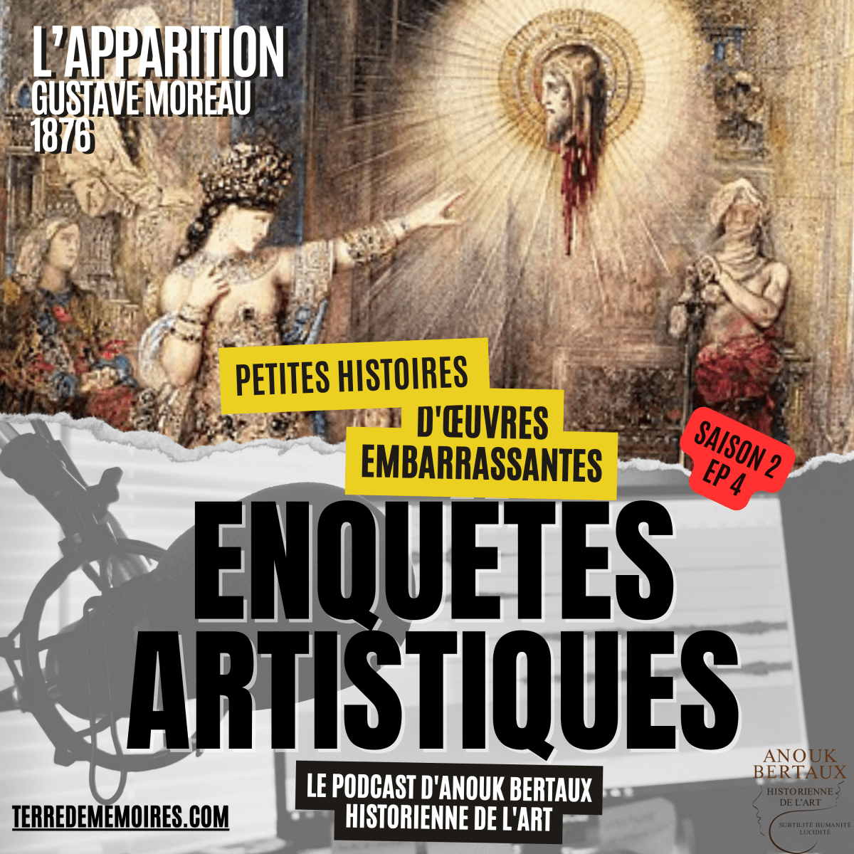 Enquêtes artistiques : L’Apparition, Gustave&nbsp;Moreau